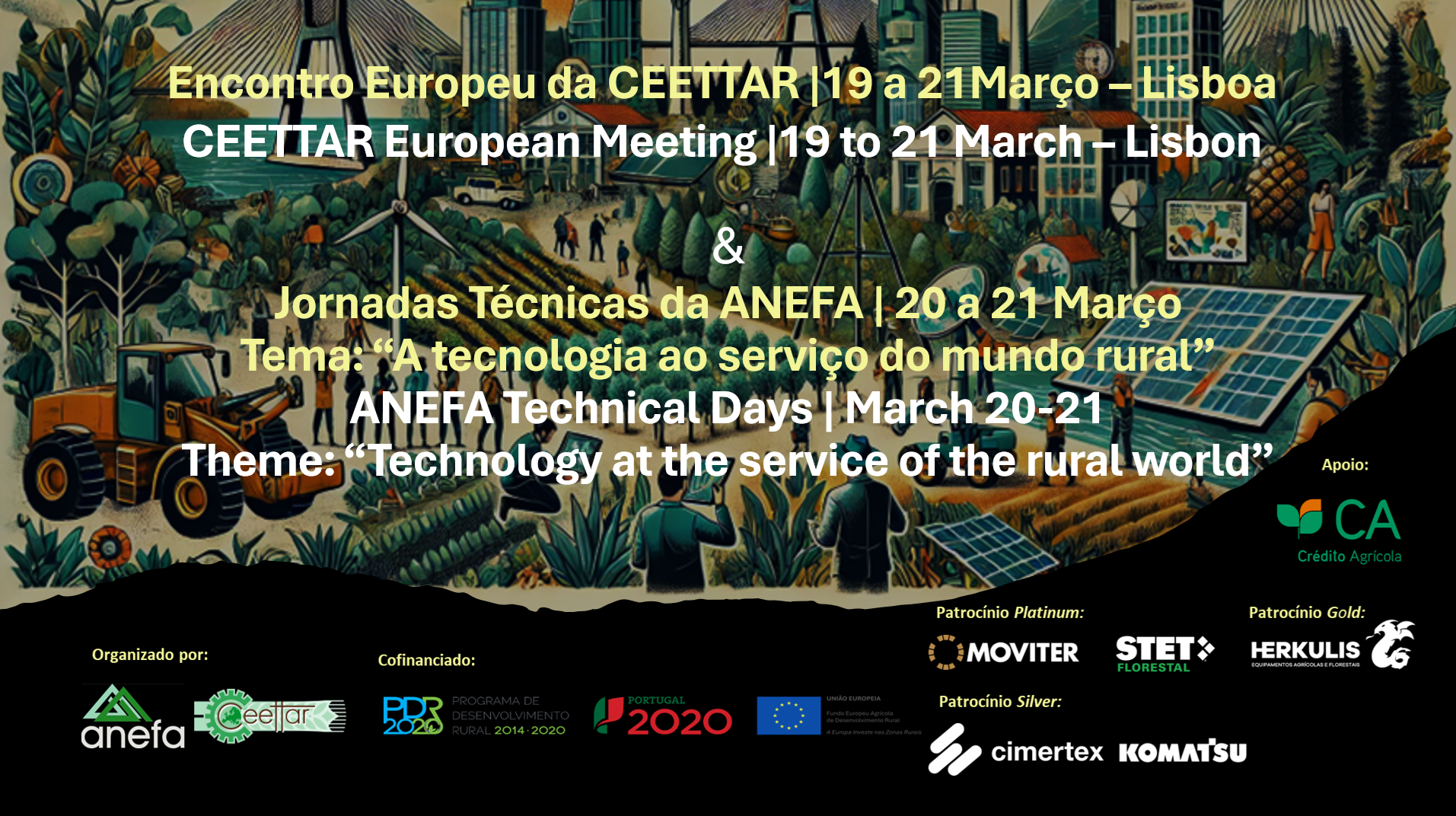 📢 Jornadas Técnicas da ANEFA & Encontro Europeu da CEETTAR